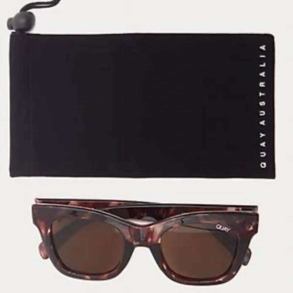 Quay Australia AFTER HOURS Sunglasses Tortoise Brown Polarized NEW